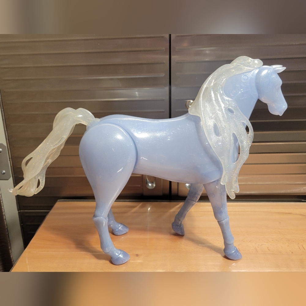 Frozen 2 Elsa's Spirit Horse Nok Doll Sized Light Up Articulated Feature Spirit